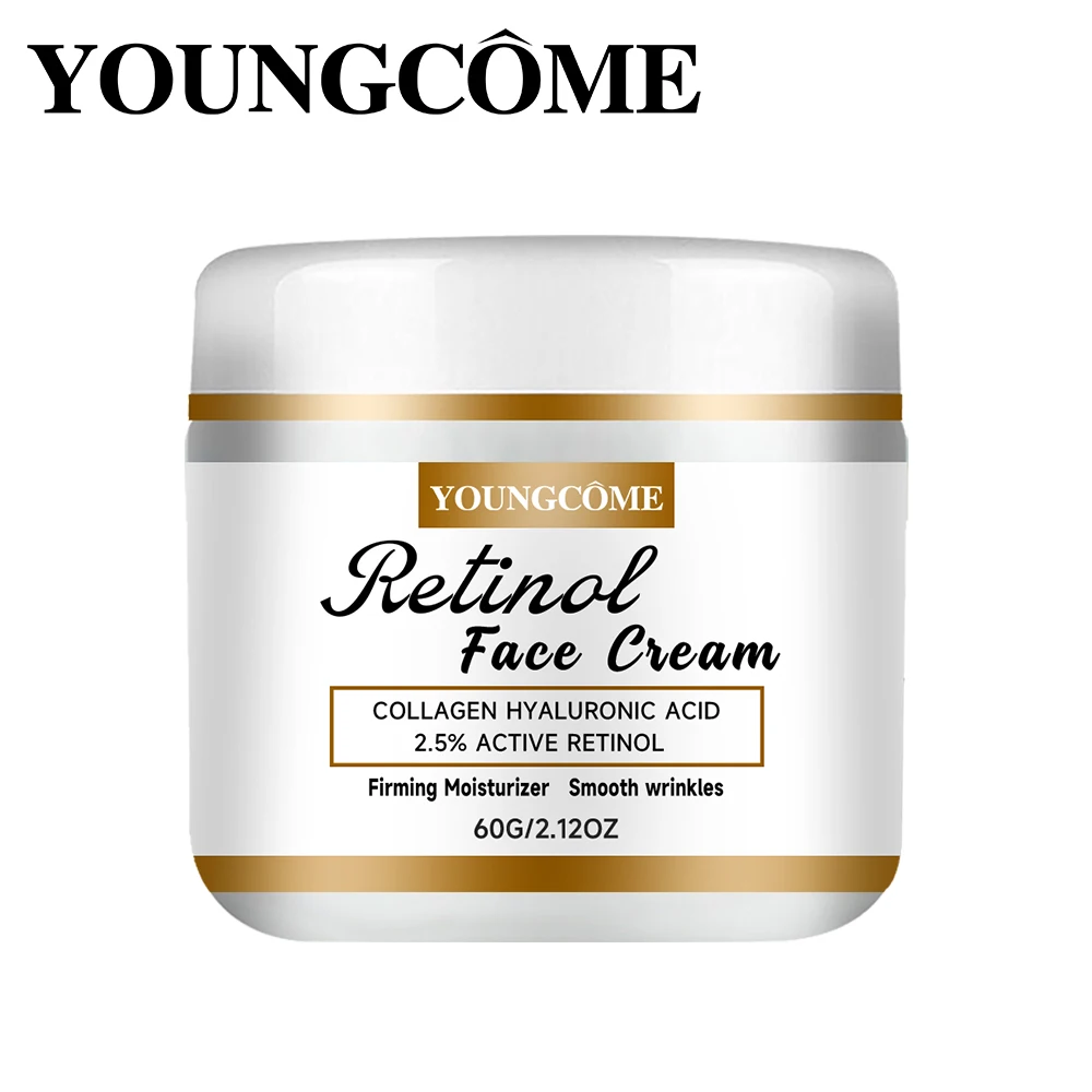 YOUNGCOME Retinol Collagen Face Cream Skincare Moisturizing Brightening Hydrating Smooth Wrinkles Firming Facial Face Skin Care 
YOUNGCOME Retinol Collagen Face Cream Skincare Moisturizing Brightening Hydrating Smooth Wrinkles Firming Facial Face Skin Care