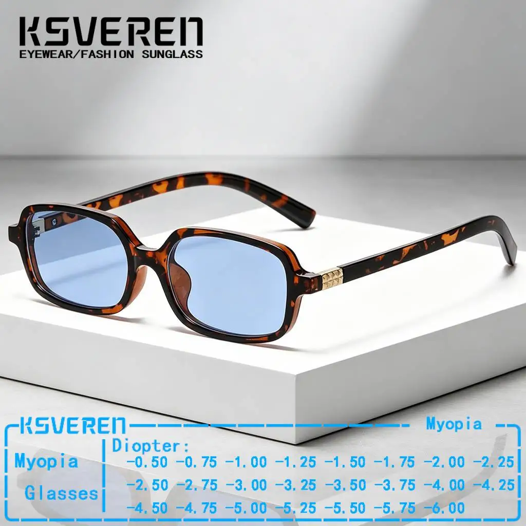 -0.50 To -6.00 Square Small Frame Myopia Sunglasses Men Women Fashion Tinted Prescription Sunshade Glasses Driving Glasses
-0.50 To -6.00 Square Small Frame Myopia Sunglasses Men Women Fashion Tinted Prescription Sunshade Glasses Driving Glasses