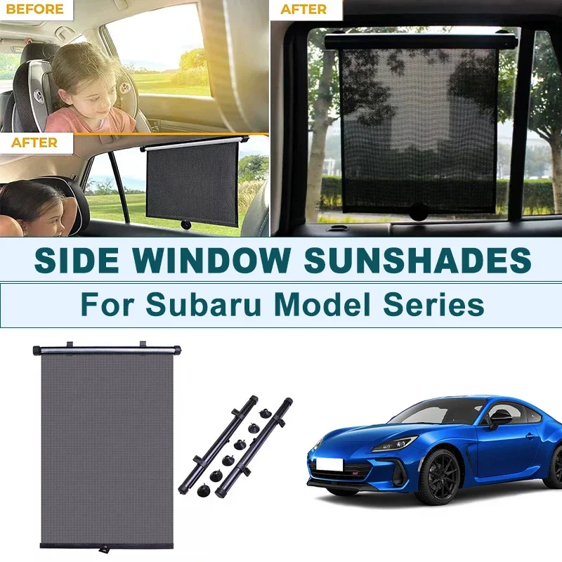 2Pcs UV Protection Retractable Car Side Window Sun Shade Roller Blinds For Subaru Impreza WRX STI Forester Outback Legacy
2Pcs UV Protection Retractable Car Side Window Sun Shade Roller Blinds For Subaru Impreza WRX STI Forester Outback Legacy