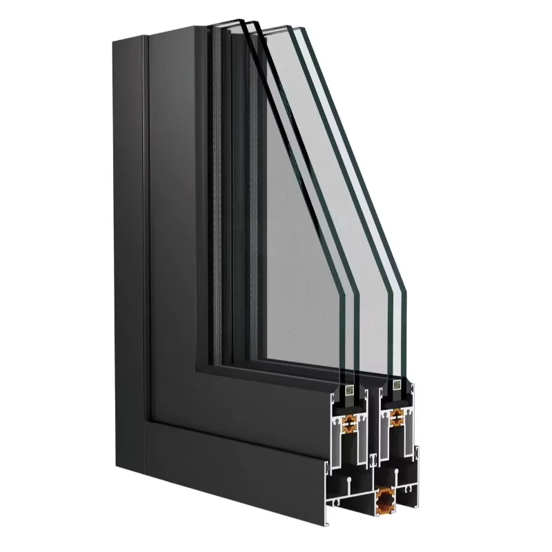 Double-glazed modern energy-saving thermal insulation aluminum alloy sliding doors with screens for villa gardens
Double-glazed modern energy-saving thermal insulation aluminum alloy sliding doors with screens for villa gardens