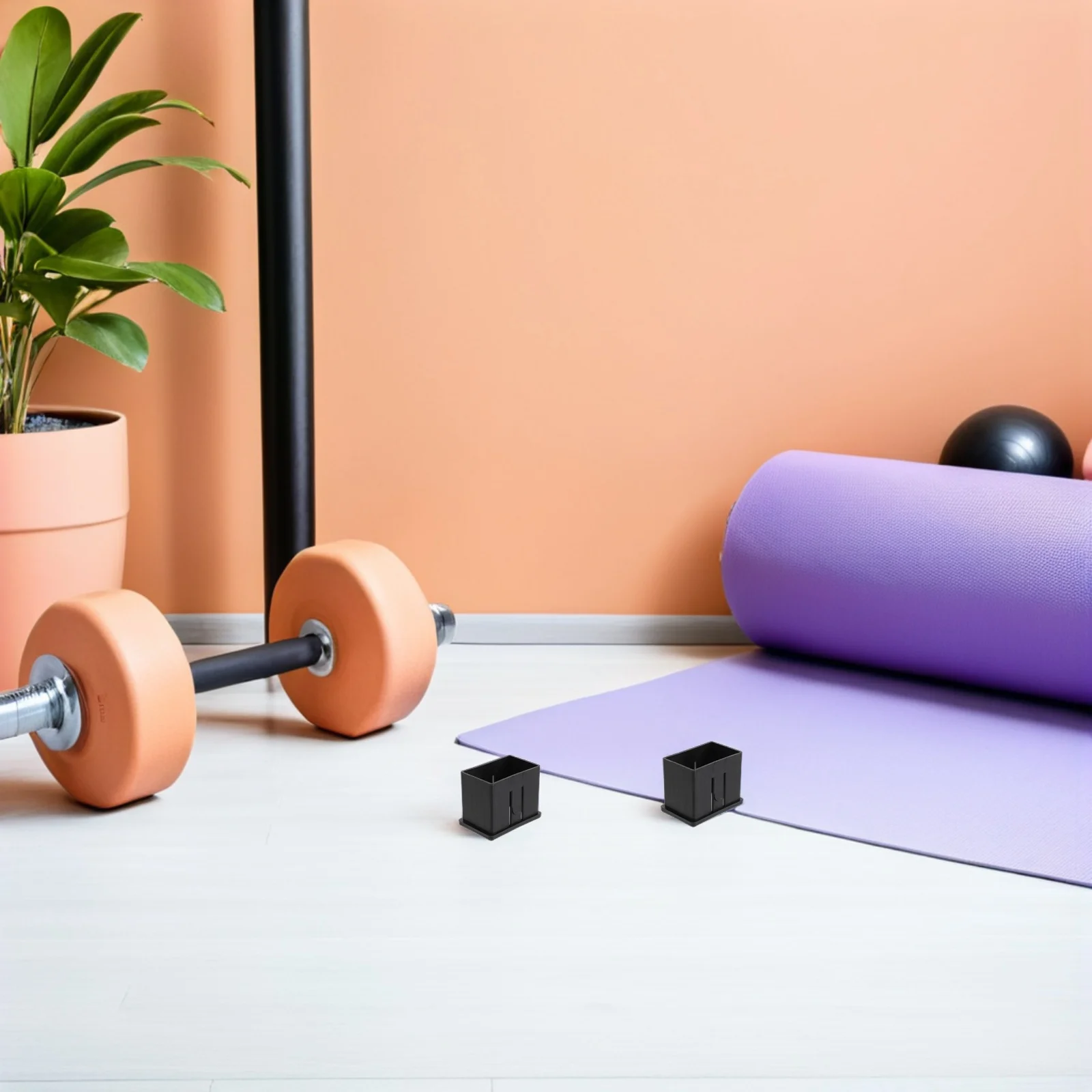 4Pcs Plastic Hollow Square Tube Sleeve Adapter Fitness Equipment Insert Sleeve Stable Non-Slip Fit for Workout Machines 60x40mm
4Pcs Plastic Hollow Square Tube Sleeve Adapter Fitness Equipment Insert Sleeve Stable Non-Slip Fit for Workout Machines 60x40mm