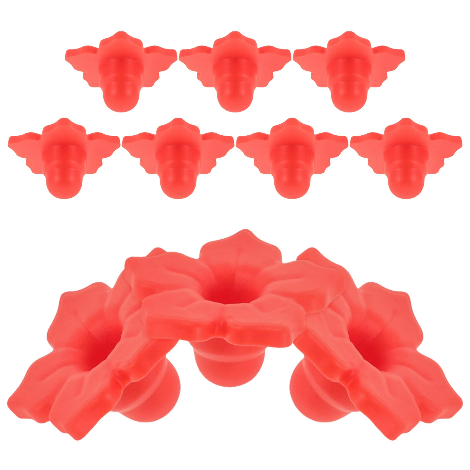 10Pcs Decorative Replacement Flowers for Hummingbird Feeders Bright Plastic Bird Feeder Parts Outdoor Feeding Tools
10Pcs Decorative Replacement Flowers for Hummingbird Feeders Bright Plastic Bird Feeder Parts Outdoor Feeding Tools