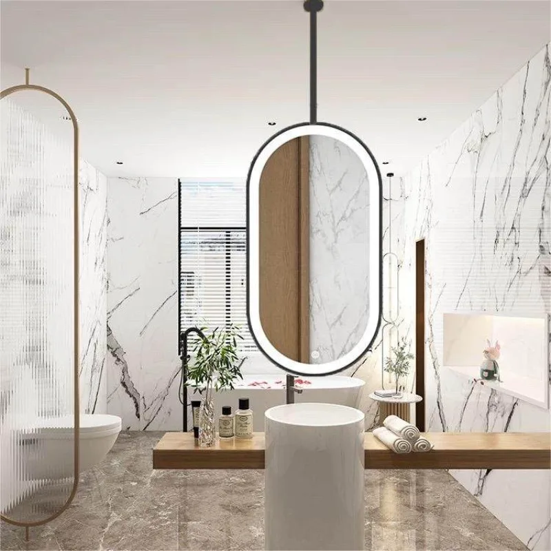 Hotel Guesthouse Ceiling Pendant Round Suspended Washbasin With LED Touch Screen Intelligent Espelho De Corpo Inteiro Lighting
Hotel Guesthouse Ceiling Pendant Round Suspended Washbasin With LED Touch Screen Intelligent Espelho De Corpo Inteiro Lighting