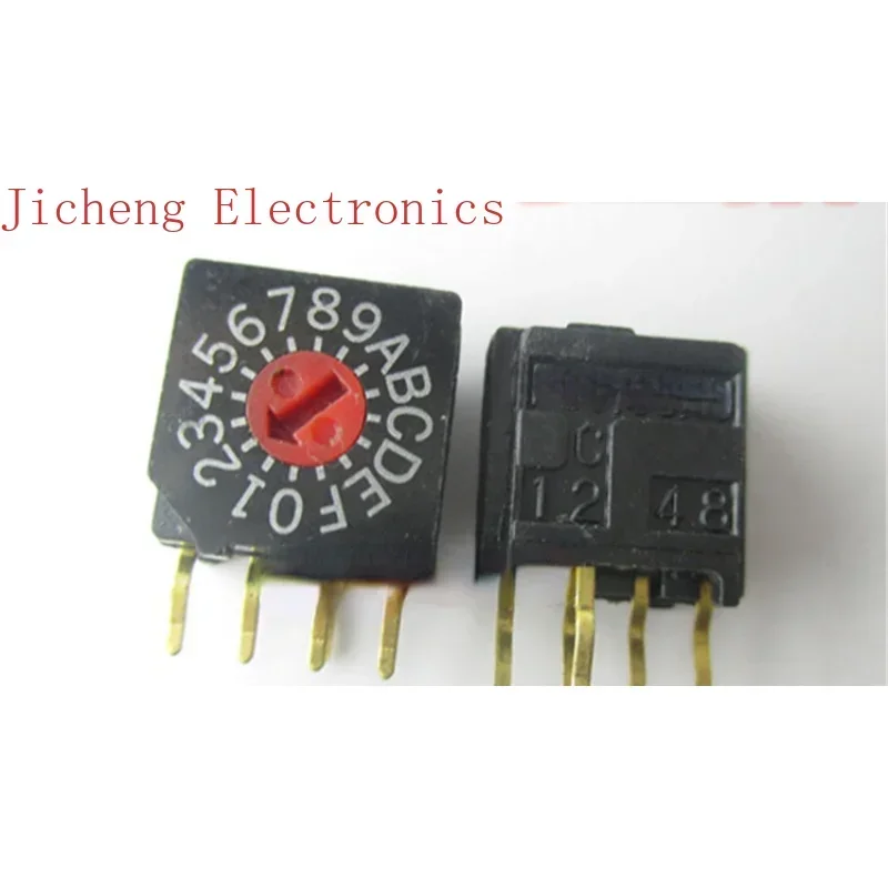 10PCS 0-F Rotary Dial Switch Coding 16-bit Reverse Code DRR3116
10PCS 0-F Rotary Dial Switch Coding 16-bit Reverse Code DRR3116