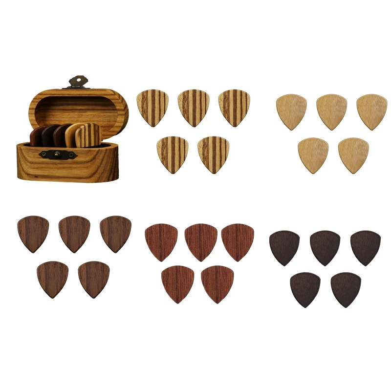 LALA Wooden Guitar Picks, Wooden Guitar Picks For Electric, Acoustic Or Bass Guitar
LALA Wooden Guitar Picks, Wooden Guitar Picks For Electric, Acoustic Or Bass Guitar