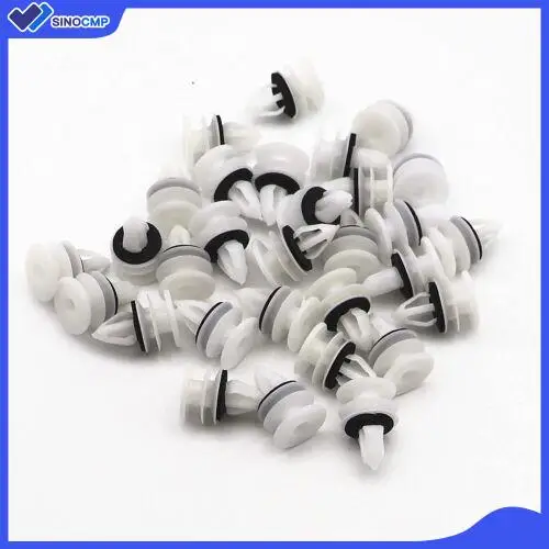 30Pcs for GMC Envoy Hummer H2H3 Door Panel Clip Sealer Trim Retainer 11519031 White Nylon Fastener W/ 19.5*17mm 2002-2010 Models
30Pcs for GMC Envoy Hummer H2H3 Door Panel Clip Sealer Trim Retainer 11519031 White Nylon Fastener W/ 19.5*17mm 2002-2010 Models