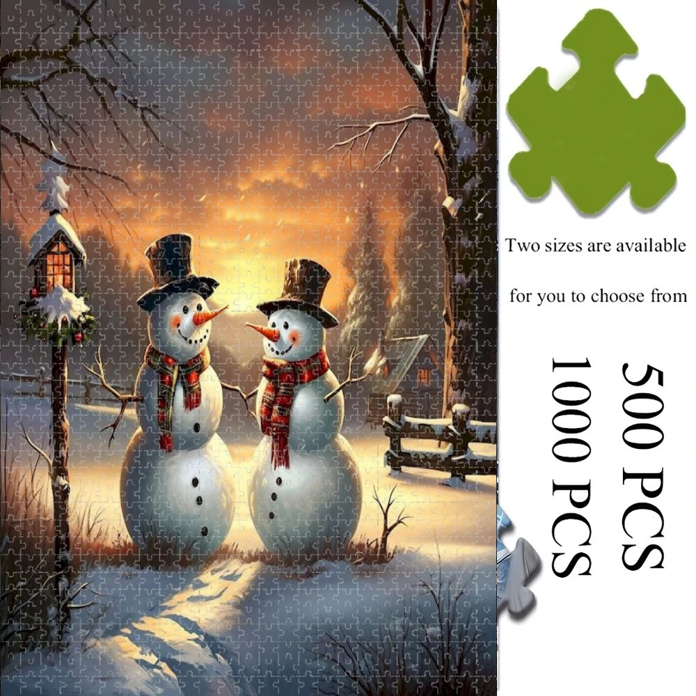 Jigsaw Puzzles Adults Night Snow Scenery Home Puzzle Stress Relief Entertainment Toys Landscape Puzzles Christmas Gift
Jigsaw Puzzles Adults Night Snow Scenery Home Puzzle Stress Relief Entertainment Toys Landscape Puzzles Christmas Gift
