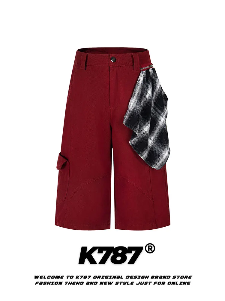 American Sle Streetwear Plaid Scarf Spliced Casual Pants Straight Leg Seven-Foot High Waist Jeans for Men And Women
American Sle Streetwear Plaid Scarf Spliced Casual Pants Straight Leg Seven-Foot High Waist Jeans for Men And Women