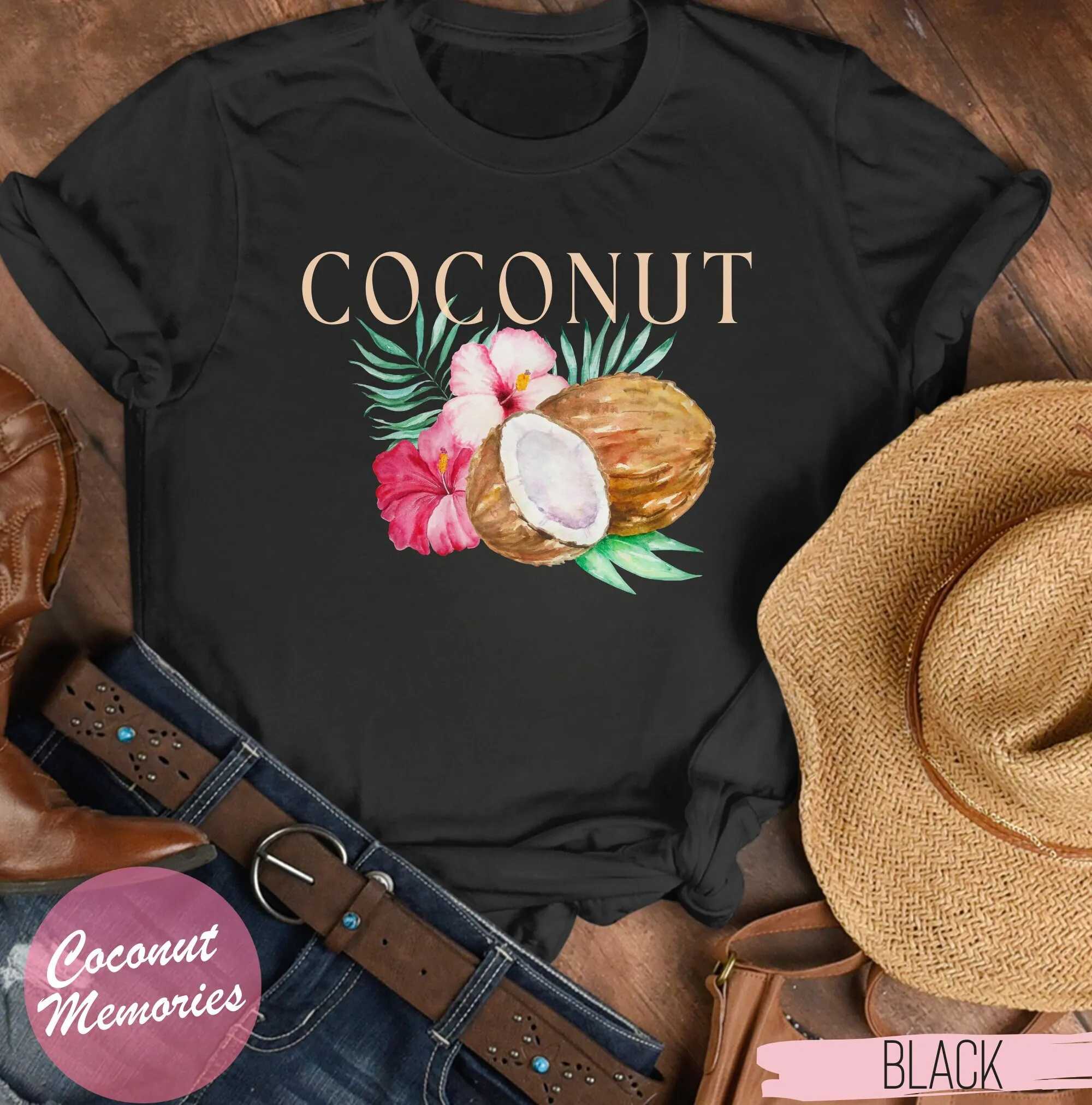 Футболка CoconuT, дизайнерская акварель, кокосы и цветы, эстетический курорт, пляжный отдых, погоня за закатом, Гавайи
Футболка CoconuT, дизайнерская акварель, кокосы и цветы, эстетический курорт, пляжный отдых, погоня за закатом, Гавайи