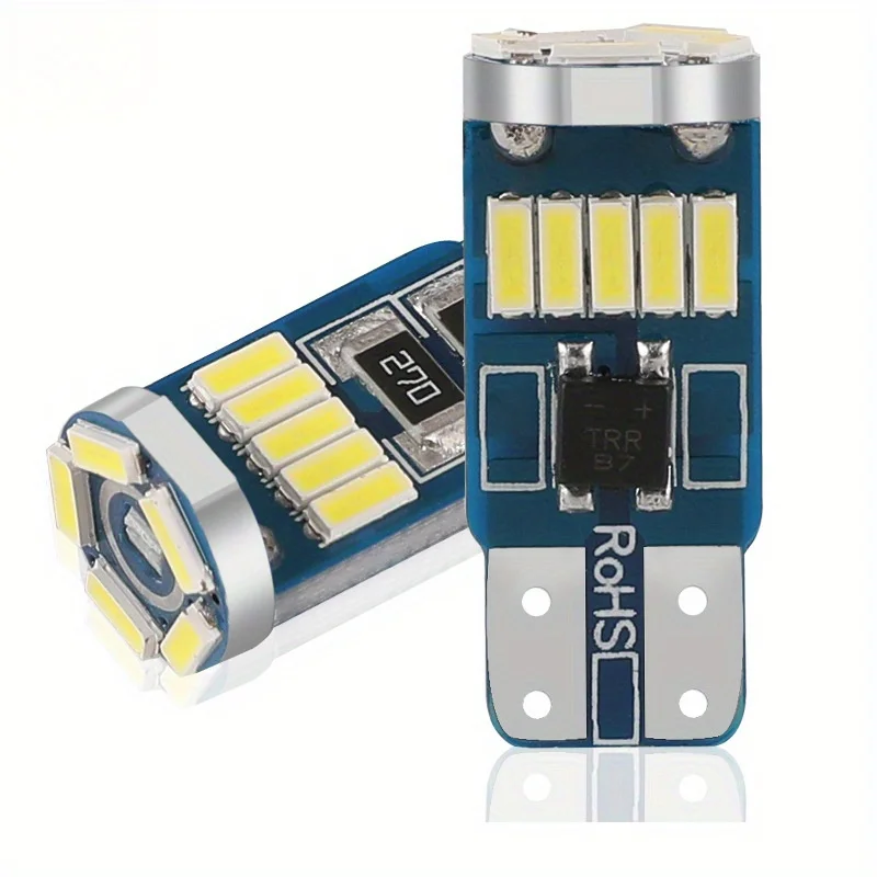4Pcs 12V T10 4014 15SMD Car LED Width Reading Light Car Ceiling Light Bulb Width Indicator Light Car Reading Light Door License
4Pcs 12V T10 4014 15SMD Car LED Width Reading Light Car Ceiling Light Bulb Width Indicator Light Car Reading Light Door License