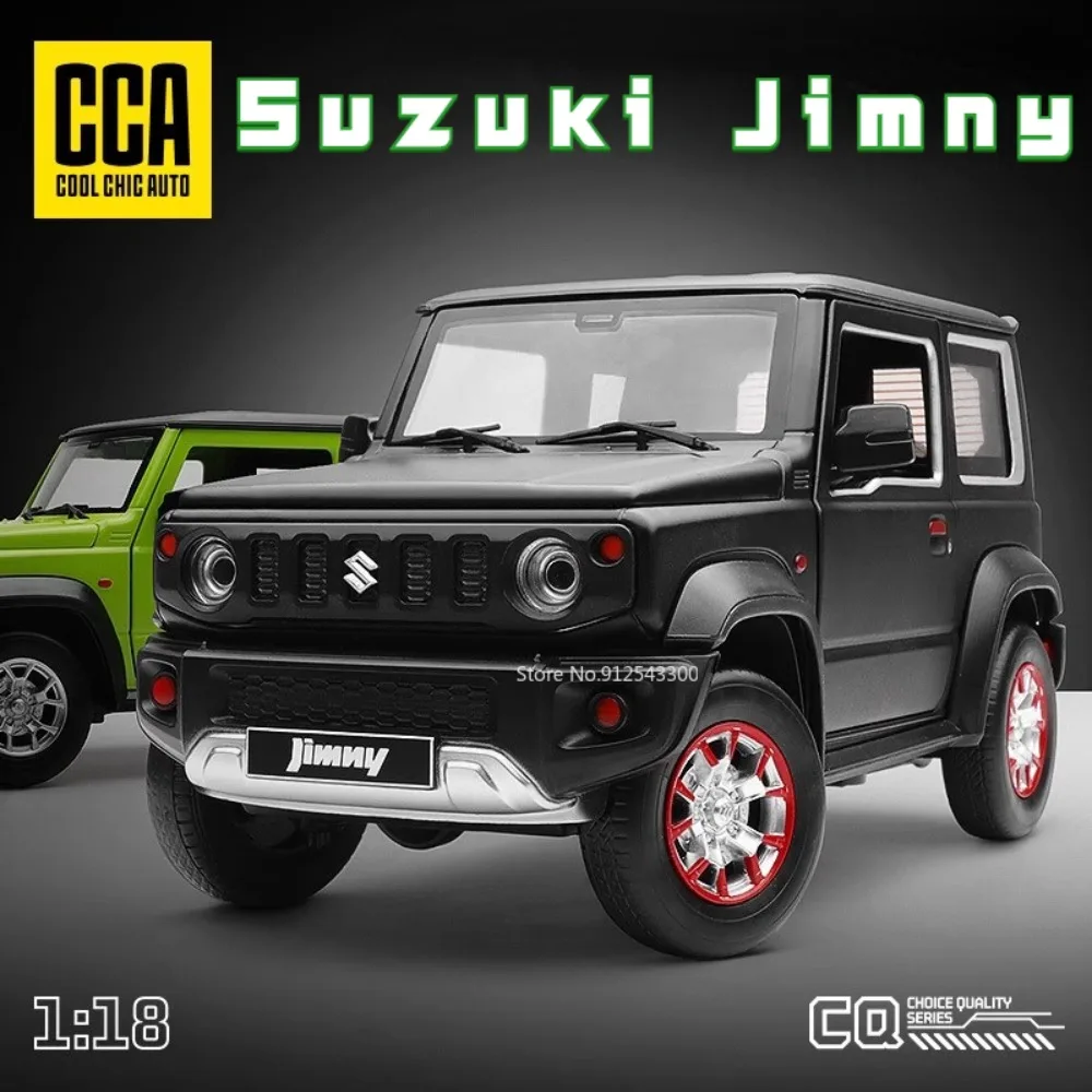 Внедорожник Suzuki Jimny модели игрушечного автомобиля CCA 1/18 литые из сплава со звуком фотодвери открываемые имитация внедорожника коллекция для мальчиков
Внедорожник Suzuki Jimny модели игрушечного автомобиля CCA 1/18 литые из сплава со звуком фотодвери открываемые имитация внедорожника коллекция для мальчиков