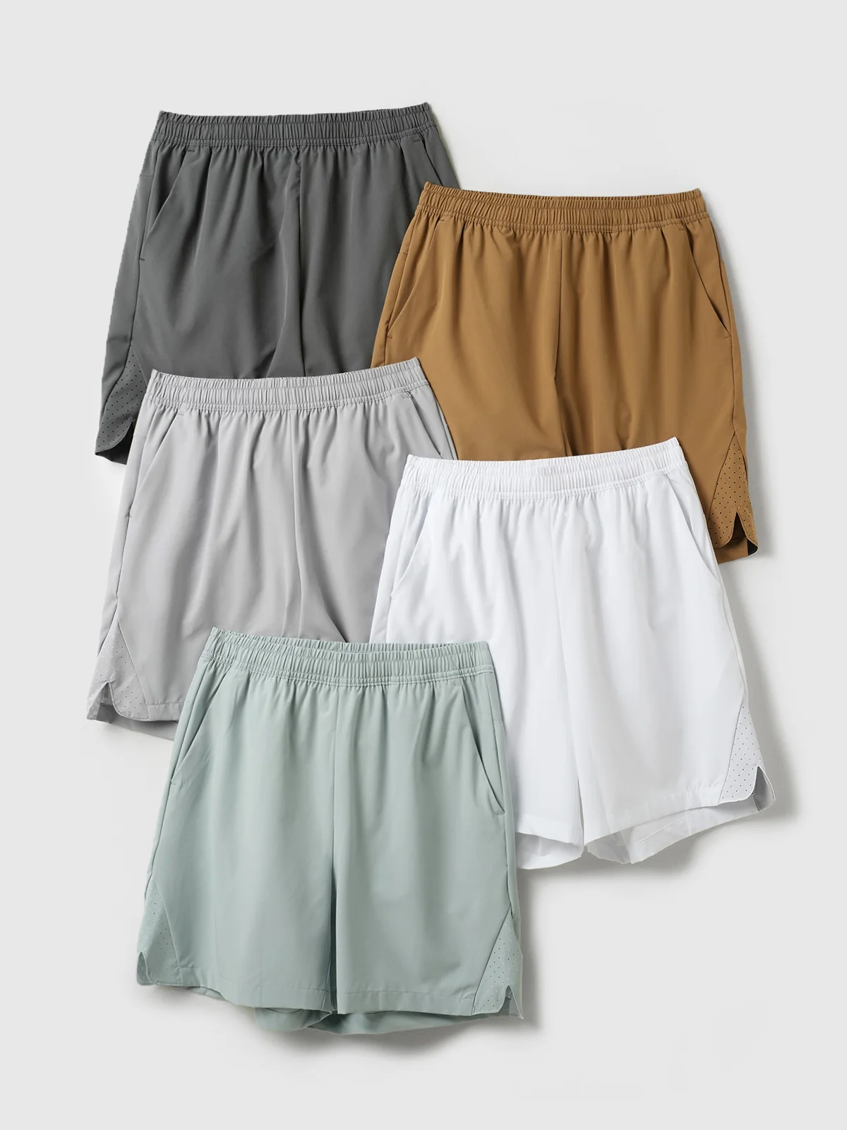 Мужские легкие дышащие свободные повседневные брюки из полиэфирного волокна с прямыми штанинами, комфортные, из ледяного шелка, для пар, длиной до колена.
Мужские легкие дышащие свободные повседневные брюки из полиэфирного волокна с прямыми штанинами, комфортные, из ледяного шелка, для пар, длиной до колена.