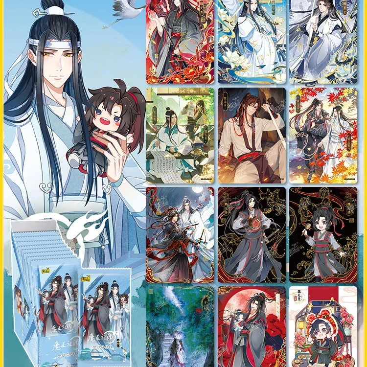 Anime Grandmaster of Demonic Cultivation LanWangJi WeiWuXian Cosplay Full Set Exquisite Small Card Collect Birthday Xmas Gift
Anime Grandmaster of Demonic Cultivation LanWangJi WeiWuXian Cosplay Full Set Exquisite Small Card Collect Birthday Xmas Gift
