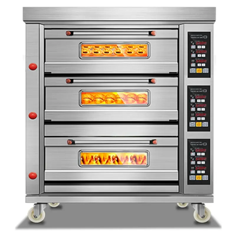 Commercial Smart Computer Version Three-layer Six-plate Cake Pizza Baking Tools and Equipment House Hold Oven
Commercial Smart Computer Version Three-layer Six-plate Cake Pizza Baking Tools and Equipment House Hold Oven