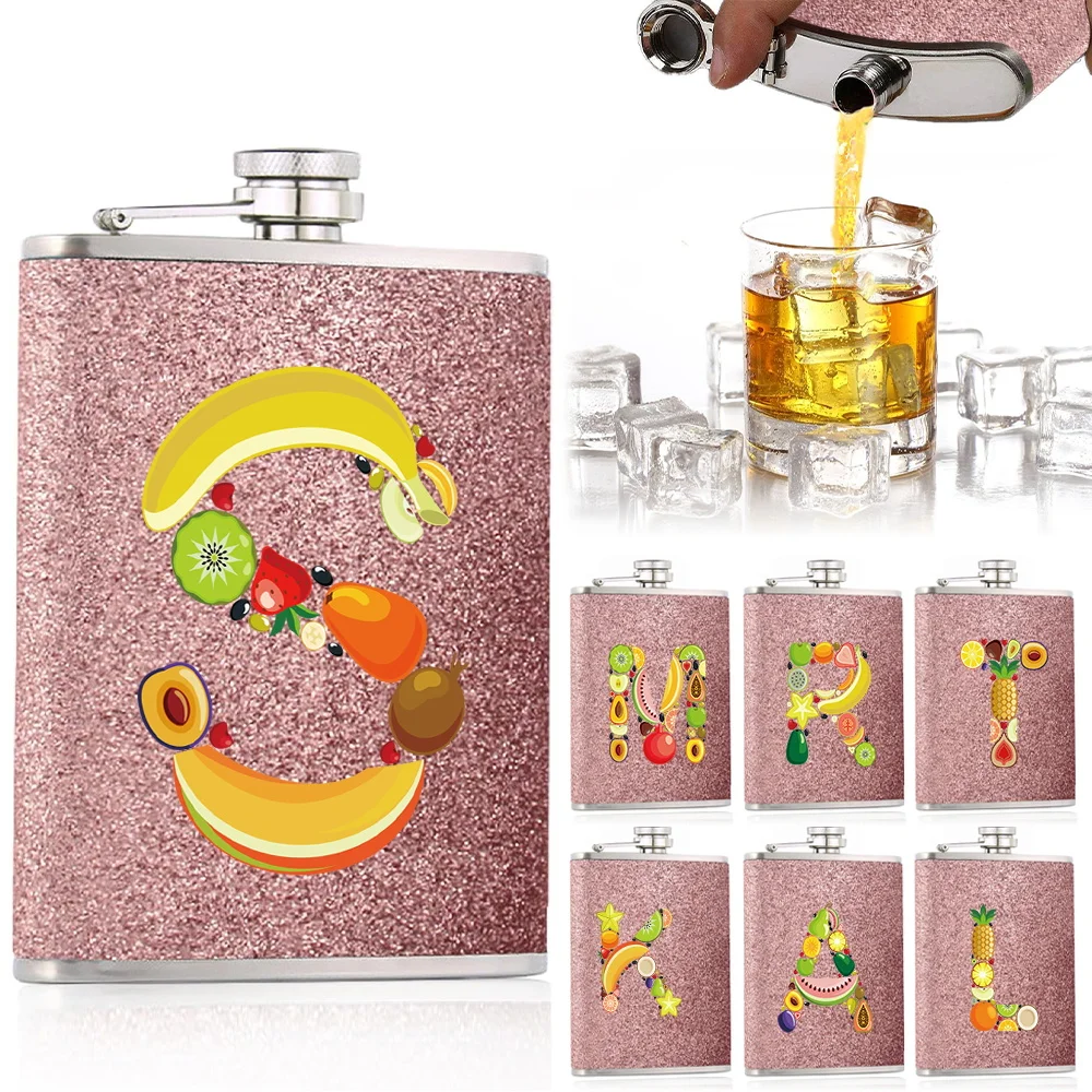 Creative Wine Pot Flask Pockets Wine Pot Portable Bottle Stainless Steel Water Bottle Leakproof Outdoor Fruit Letter Pattern
Creative Wine Pot Flask Pockets Wine Pot Portable Bottle Stainless Steel Water Bottle Leakproof Outdoor Fruit Letter Pattern