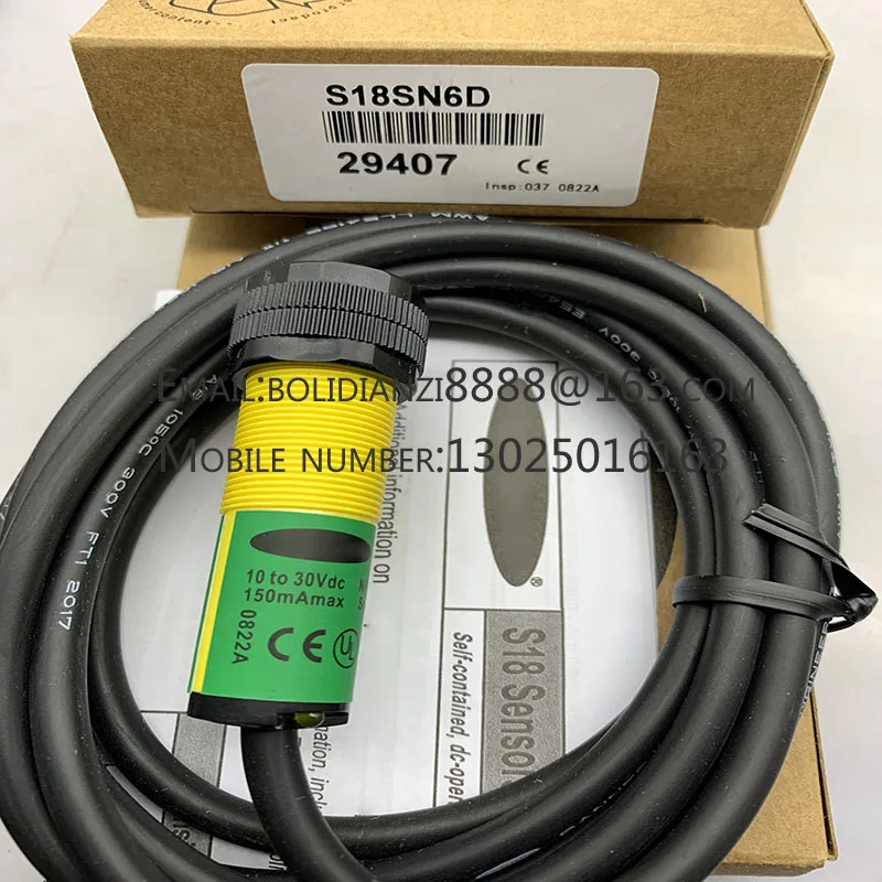 Photoelectric switch QS18VP6FF50/18VN6FF50 Sensor In stock Premium products
Photoelectric switch QS18VP6FF50/18VN6FF50 Sensor In stock Premium products