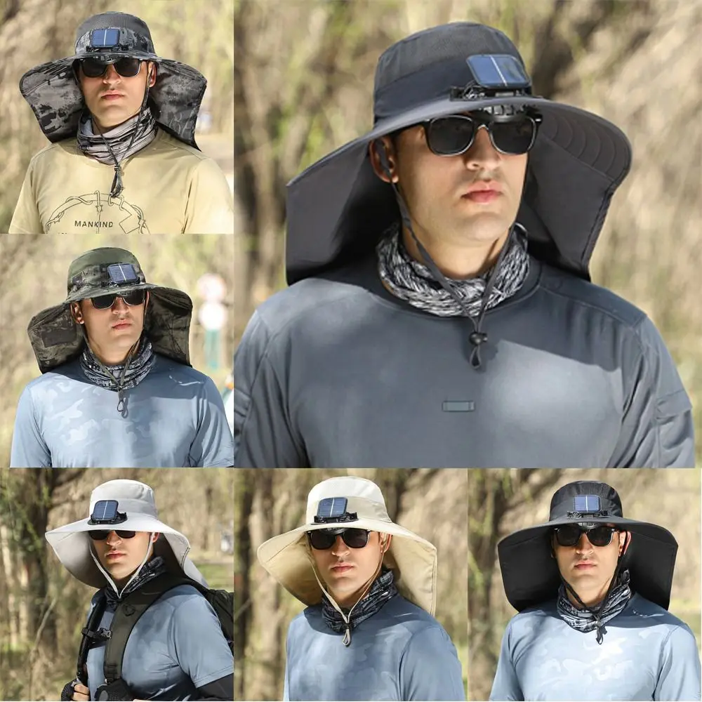 Fashion Solar Fan Hat USB Charging Quick Dry Men Sun Hat UPF50+ Wide Brim Bucket Hat Outdoor
Fashion Solar Fan Hat USB Charging Quick Dry Men Sun Hat UPF50+ Wide Brim Bucket Hat Outdoor