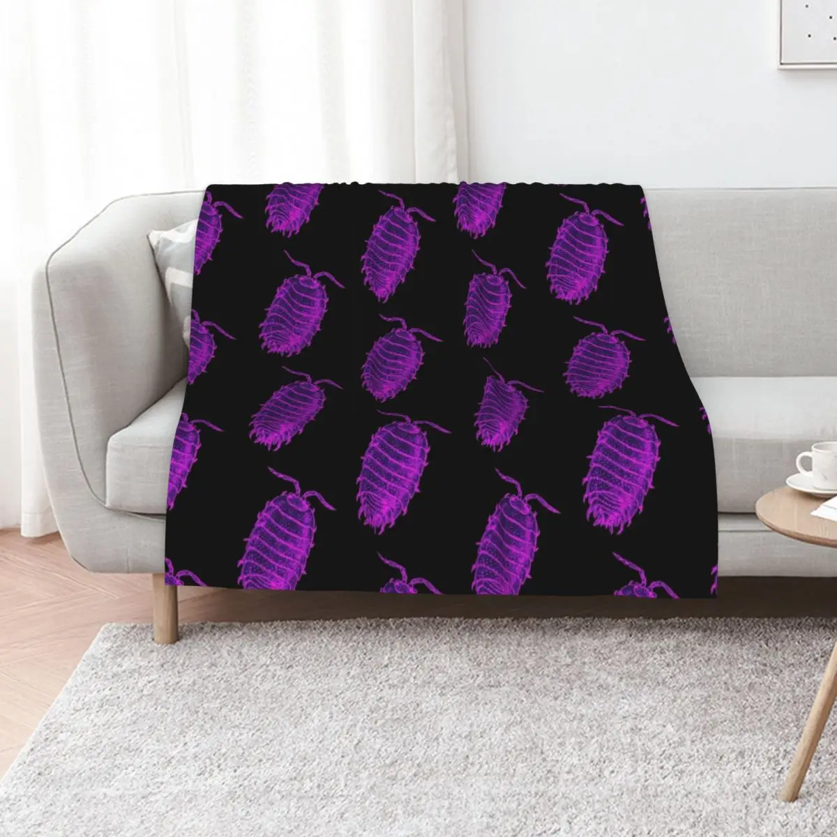 Giant Purple Isopod Throw Blanket Long Lasting Soft Plush Blanket for Daily Use
Giant Purple Isopod Throw Blanket Long Lasting Soft Plush Blanket for Daily Use