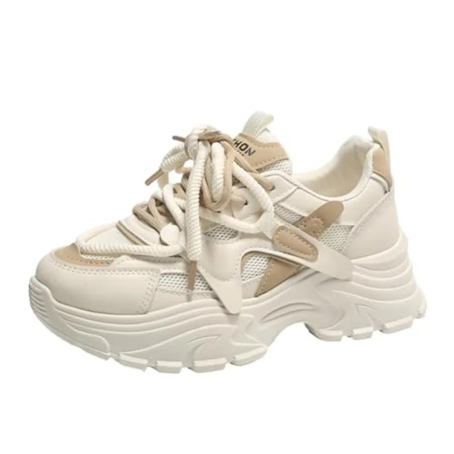Women's Platform Mesh Casual Sports Shoes Fashionable Road-Running Walking Sneakers
Women's Platform Mesh Casual Sports Shoes Fashionable Road-Running Walking Sneakers
