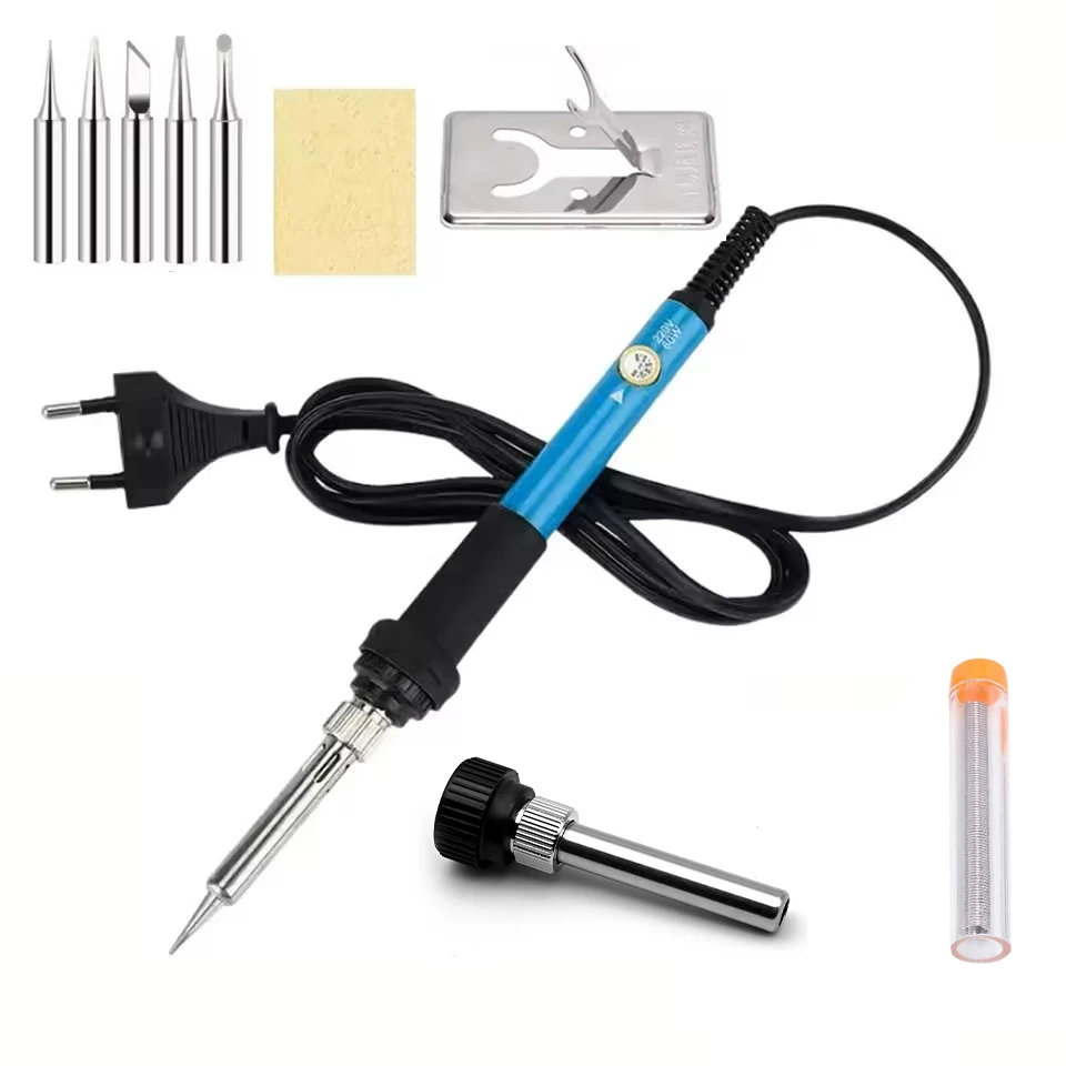 Multiple optional adjustable temperature electric soldering iron 60W electric soldering iron set welding repair tool welding eq
Multiple optional adjustable temperature electric soldering iron 60W electric soldering iron set welding repair tool welding eq