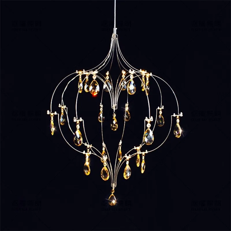 Modern Luxury Design Dining Room Stainles Steel Crystal Led Chandelier Creative Full Sky Star Decoration Front Desk Pendant Lamp
Modern Luxury Design Dining Room Stainles Steel Crystal Led Chandelier Creative Full Sky Star Decoration Front Desk Pendant Lamp