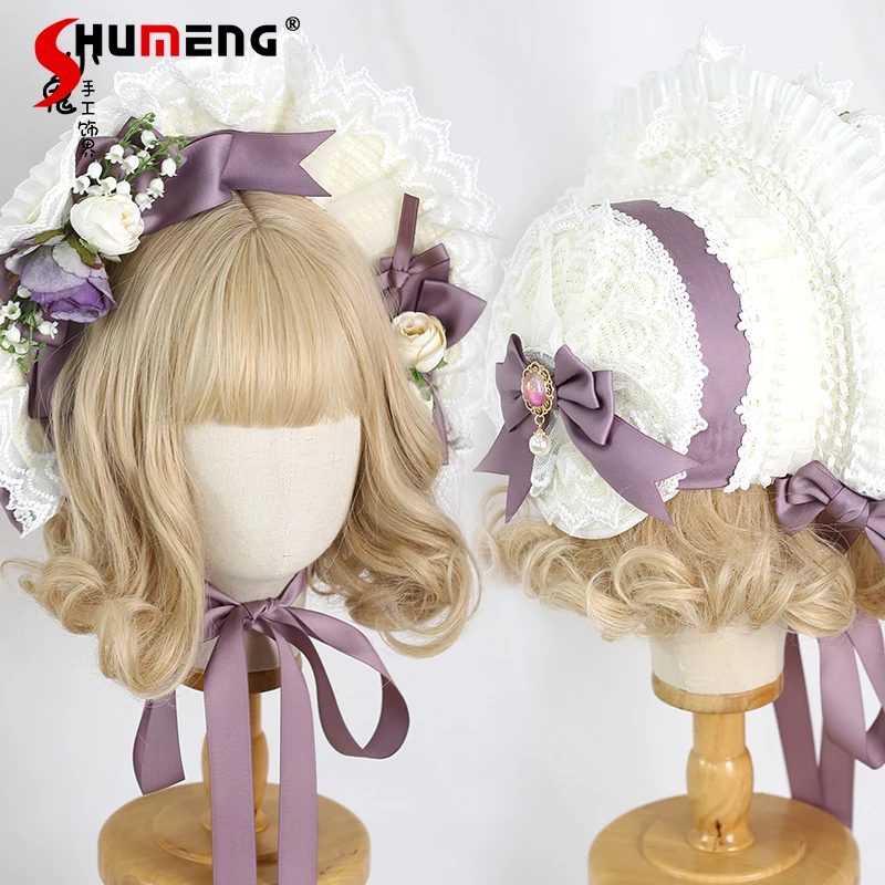 French Elegance Lolita Style Eclectic Straw Hat BNT Lace Princess Tea Party CLA Flower Bow Tie Flat Hat Wave Knight Top Hat
French Elegance Lolita Style Eclectic Straw Hat BNT Lace Princess Tea Party CLA Flower Bow Tie Flat Hat Wave Knight Top Hat