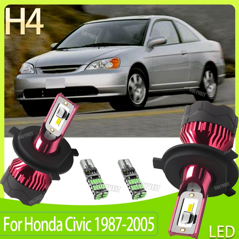 Robust H4 LEDs with Superior Heat Management For Honda Civic 1987 1988 1989 1990 1991 1992 1993 1994 1995 1996 1997 1998-2005
Robust H4 LEDs with Superior Heat Management For Honda Civic 1987 1988 1989 1990 1991 1992 1993 1994 1995 1996 1997 1998-2005