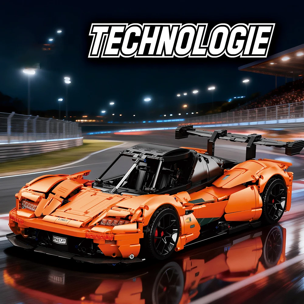 2812PCS MOC Building Blocks Toys 1:18 Orange Racing Technology Mechanical Happy Splicing Assembly Building Block Toy Gift Set
2812PCS MOC Building Blocks Toys 1:18 Orange Racing Technology Mechanical Happy Splicing Assembly Building Block Toy Gift Set