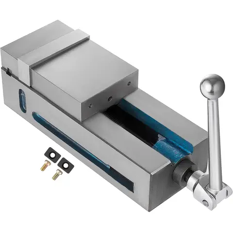 SucceBuy Milling Vise 4"/100mm Bench Clamp Vise Nodular Cast Iron Material Clamping Vise Clamping Force 19KN Max Milling Machine