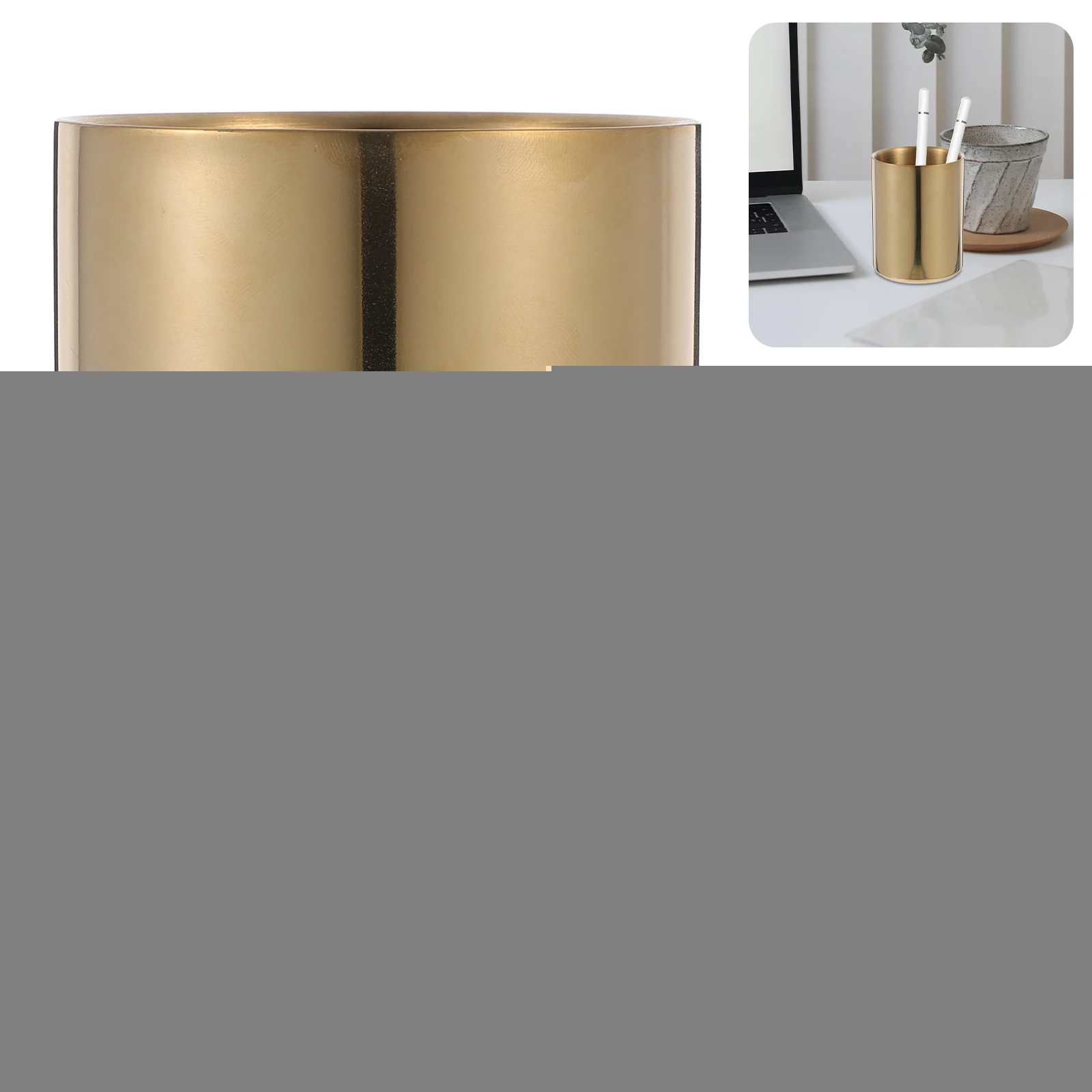 Stainless Steel Pen Holder Golden Desk Organizer for Pens Pencils Brushes Rulers Keys Small Items Storage Office Home Use
Stainless Steel Pen Holder Golden Desk Organizer for Pens Pencils Brushes Rulers Keys Small Items Storage Office Home Use