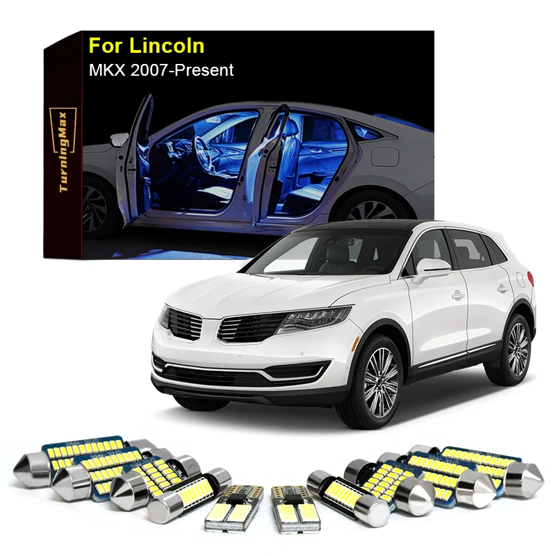 Canbus Interior Lighting LED Bulb Kit Package For Lincoln MKX 2007-Now Map Reading Dome Trunk Lights Indoor Lamp Car Accessories
Canbus Interior Lighting LED Bulb Kit Package For Lincoln MKX 2007-Now Map Reading Dome Trunk Lights Indoor Lamp Car Accessories