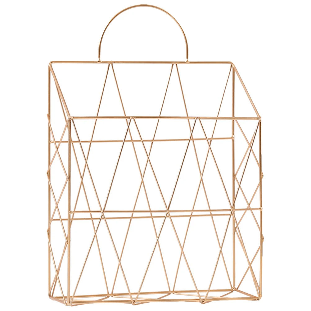 Book Storage Basket Wire Desk Kitchen Metal Organizer Gold Iron Grid Tray Large Capacity Smooth Polishing Sturdy Reliable
Book Storage Basket Wire Desk Kitchen Metal Organizer Gold Iron Grid Tray Large Capacity Smooth Polishing Sturdy Reliable