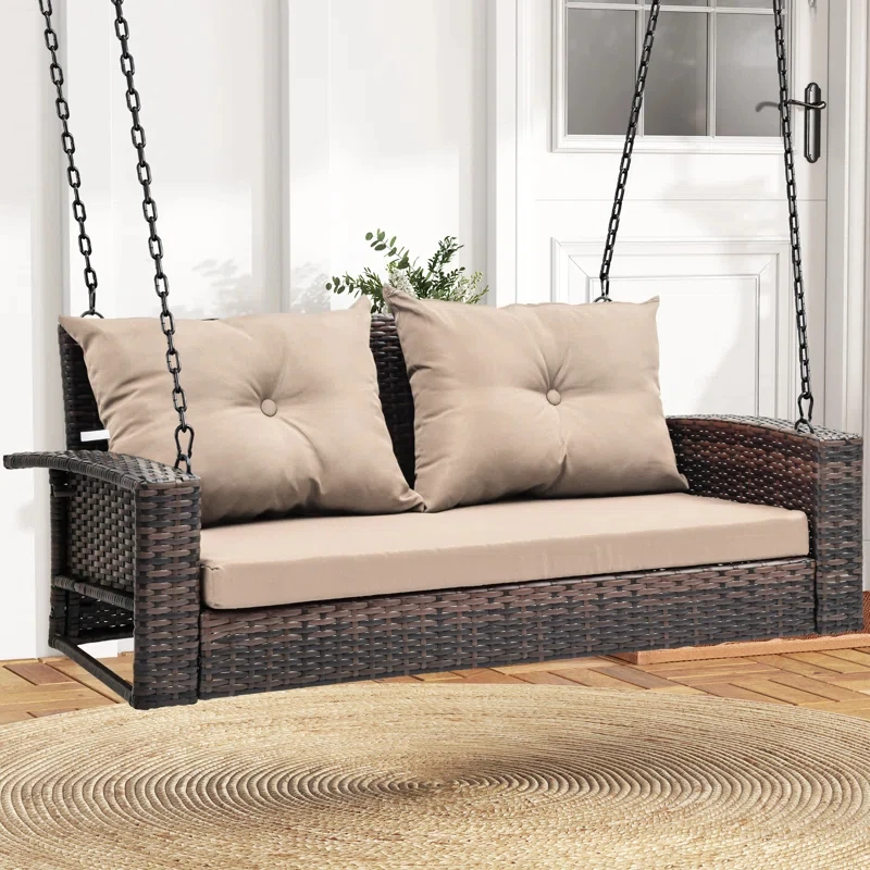 !@Dwoo High Quality Modern Style 2 Seats Balcony Lounge Outdoor Leisure Iron Woven Rattan Hanging Swing Chair
!@Dwoo High Quality Modern Style 2 Seats Balcony Lounge Outdoor Leisure Iron Woven Rattan Hanging Swing Chair