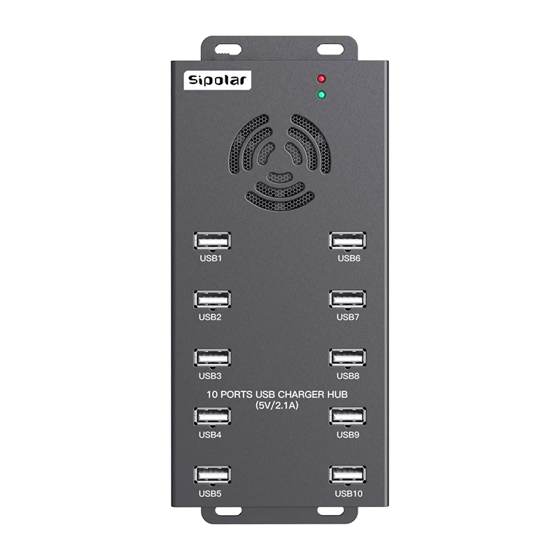 Sipolar A-400 Industrial 10 Port USB 2.0 Hub 120W Powered Charging Station for Phone Tablets Refurbished
Sipolar A-400 Industrial 10 Port USB 2.0 Hub 120W Powered Charging Station for Phone Tablets Refurbished