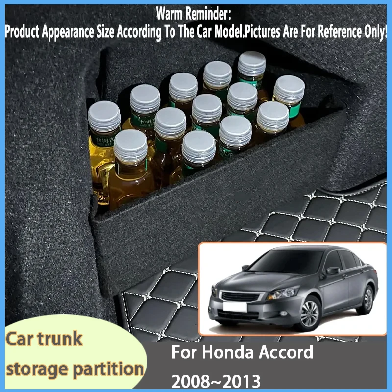 For Honda Accord 2008~2013 MK8 Car Organizer Thickening Trunk Side Partition Trunk Interior Storage Box Parts
For Honda Accord 2008~2013 MK8 Car Organizer Thickening Trunk Side Partition Trunk Interior Storage Box Parts