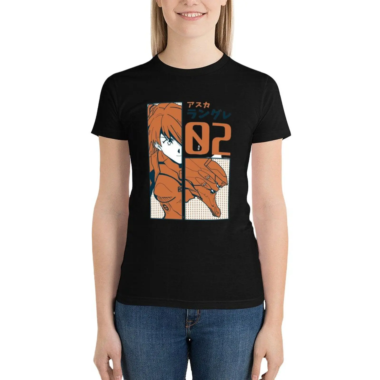 Asuka Langley Soryu T-Shirt anime clothes tops t-shirt dress for Women plus size sexy
Asuka Langley Soryu T-Shirt anime clothes tops t-shirt dress for Women plus size sexy