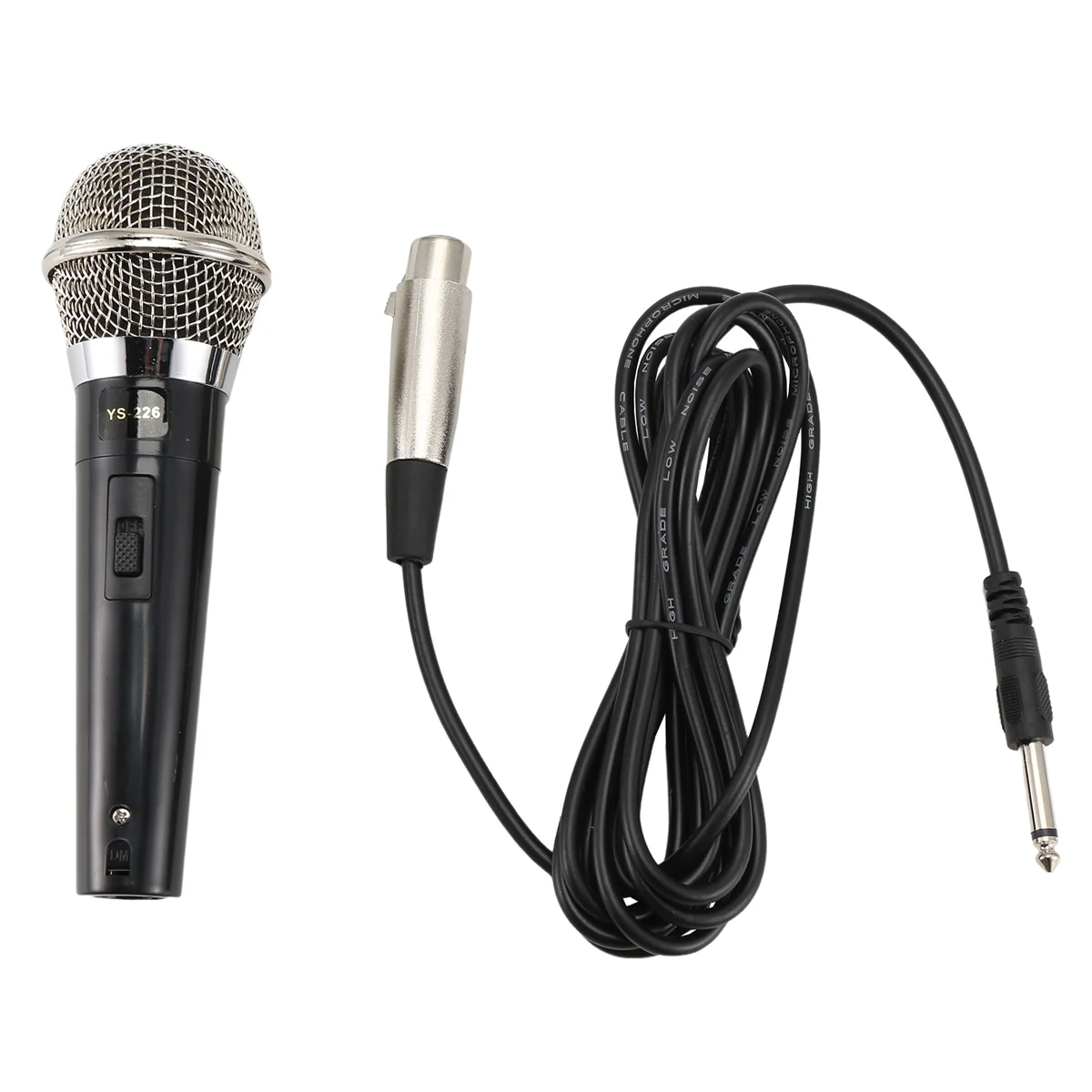 ABUOKaraoke Микрофон Ручной динамический проводной динамический микрофон Чистый голос для караоке Вокальная музыка
ABUOKaraoke Микрофон Ручной динамический проводной динамический микрофон Чистый голос для караоке Вокальная музыка