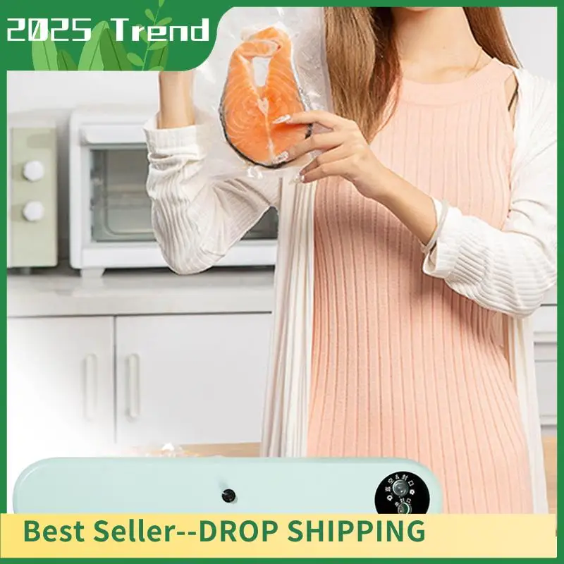 AA14 New Vacuum Sealer Machine 60Kpa Suction Power One-Touch Automatic Food Sealer Food Vacuum Savr For Dry/Wet Food
AA14 New Vacuum Sealer Machine 60Kpa Suction Power One-Touch Automatic Food Sealer Food Vacuum Savr For Dry/Wet Food