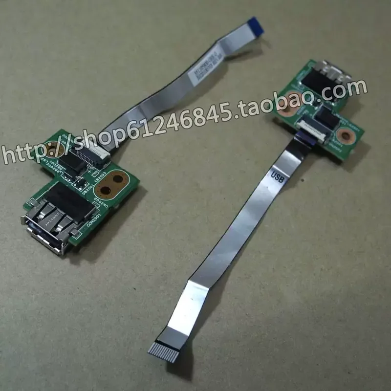 USB Board with Cable for HP G62 and CQ62 Laptops Replacement USB Port Module
USB Board with Cable for HP G62 and CQ62 Laptops Replacement USB Port Module
