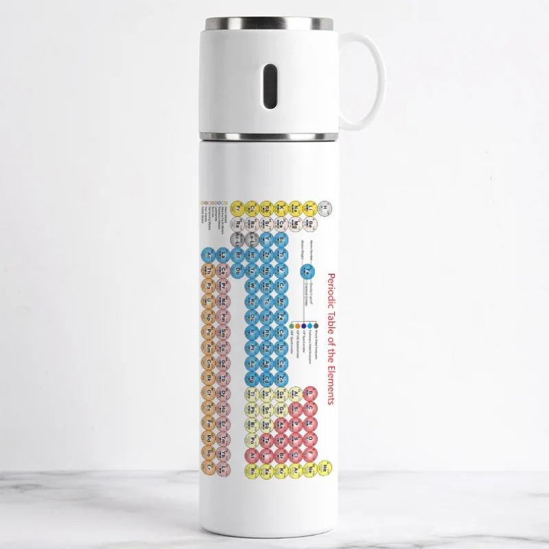 500ML Creative Couple Cup Lid Drinkable Sailor Outdoor Drinking Glass Periodic Table Of Elements Thermos Cup Student Gifts
500ML Creative Couple Cup Lid Drinkable Sailor Outdoor Drinking Glass Periodic Table Of Elements Thermos Cup Student Gifts