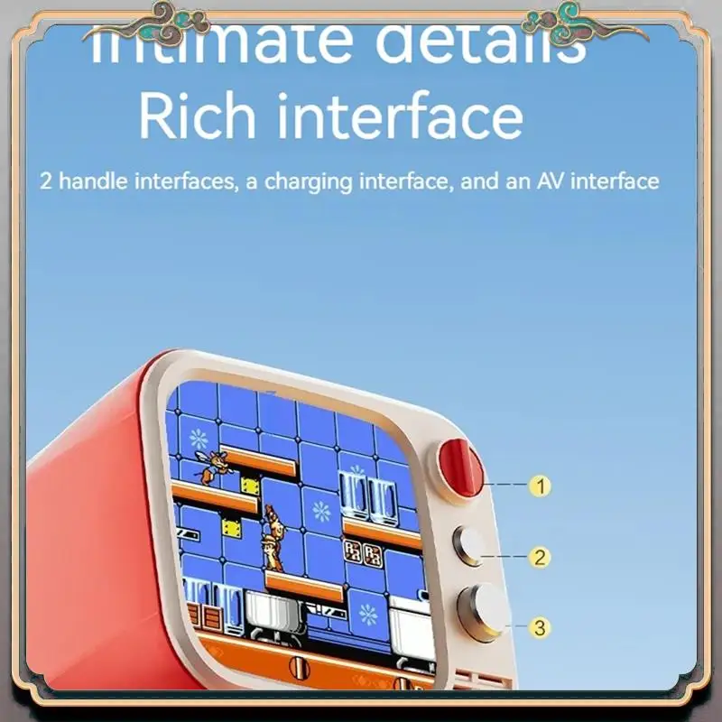 A46M-H7 Retro Nostalgic TV Game Console 3.5Inch Screen 740 Classic Game Nostalgic Home TV Game Controller
A46M-H7 Retro Nostalgic TV Game Console 3.5Inch Screen 740 Classic Game Nostalgic Home TV Game Controller