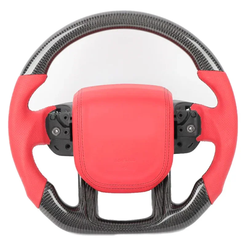 Car Steering Wheel Carbon FIber Sports Leather Velar Interior Modification For Land Rover Range Rover Sport
Car Steering Wheel Carbon FIber Sports Leather Velar Interior Modification For Land Rover Range Rover Sport