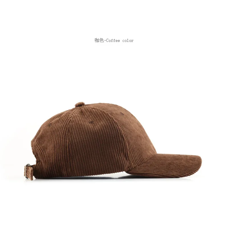 Women's autumn and winter corduroy solid color cap, light board curved brim Japanese trend outdoor sports warm baseball cap
Women's autumn and winter corduroy solid color cap, light board curved brim Japanese trend outdoor sports warm baseball cap