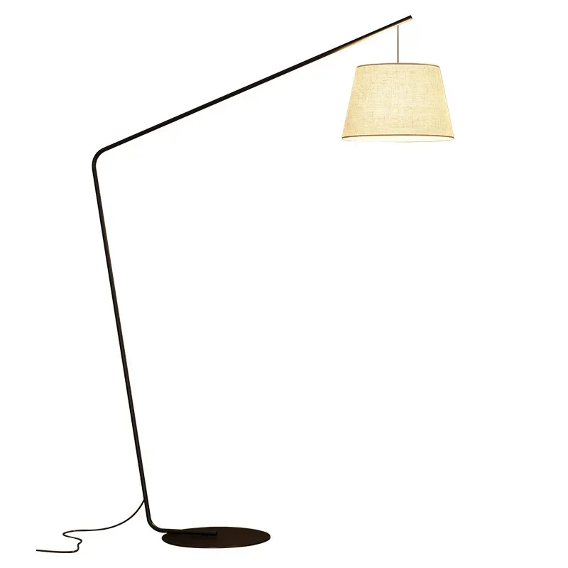 Nordic floor lamp, hotel living room bedroom personalized simple fabric modern led vertical fishing lamp
Nordic floor lamp, hotel living room bedroom personalized simple fabric modern led vertical fishing lamp