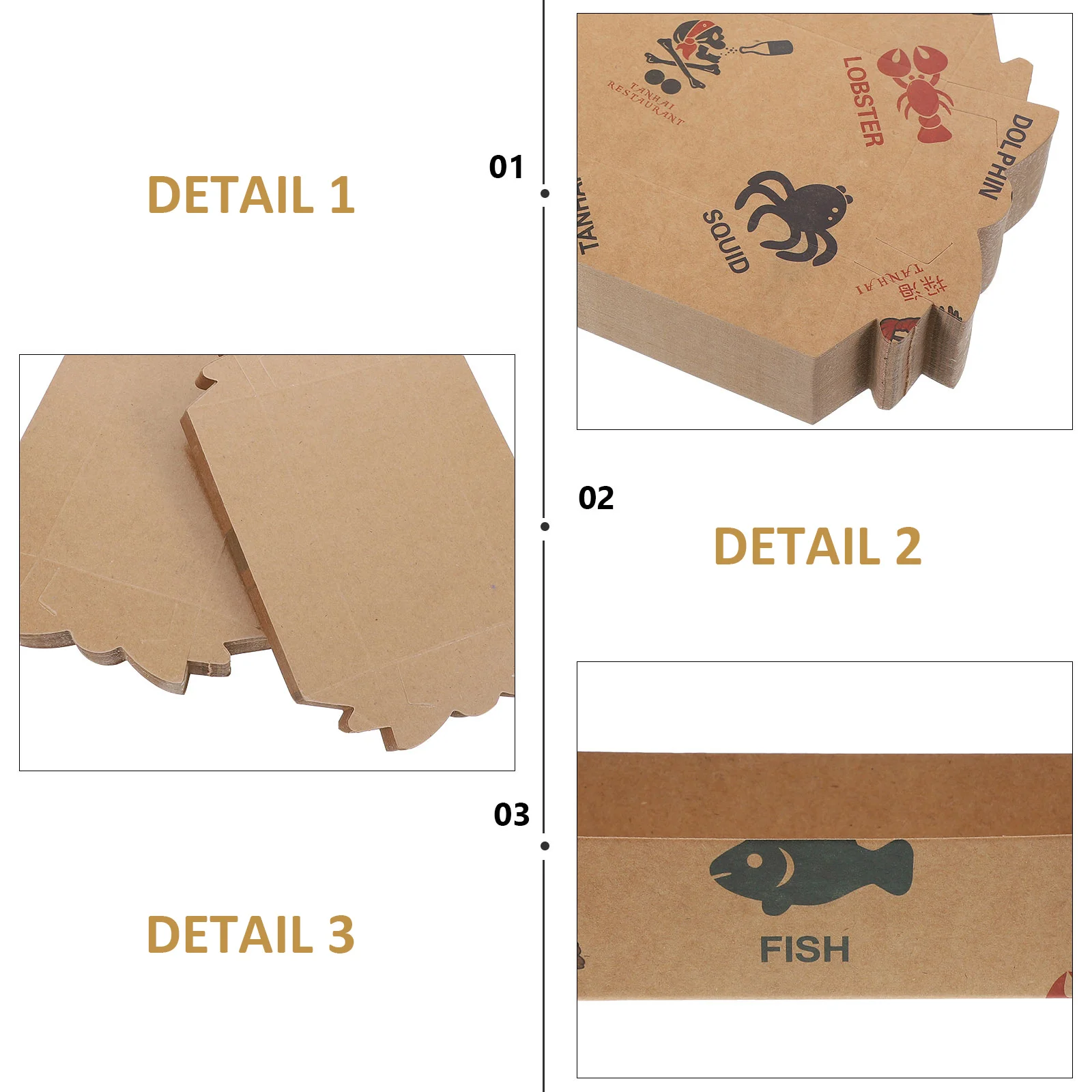 100 Pcs Disposable Food Trays Snack Boxes Brown Open Packing Containers Reusable Boat Shape Paper Serving Tray Parties Picnics
100 Pcs Disposable Food Trays Snack Boxes Brown Open Packing Containers Reusable Boat Shape Paper Serving Tray Parties Picnics
