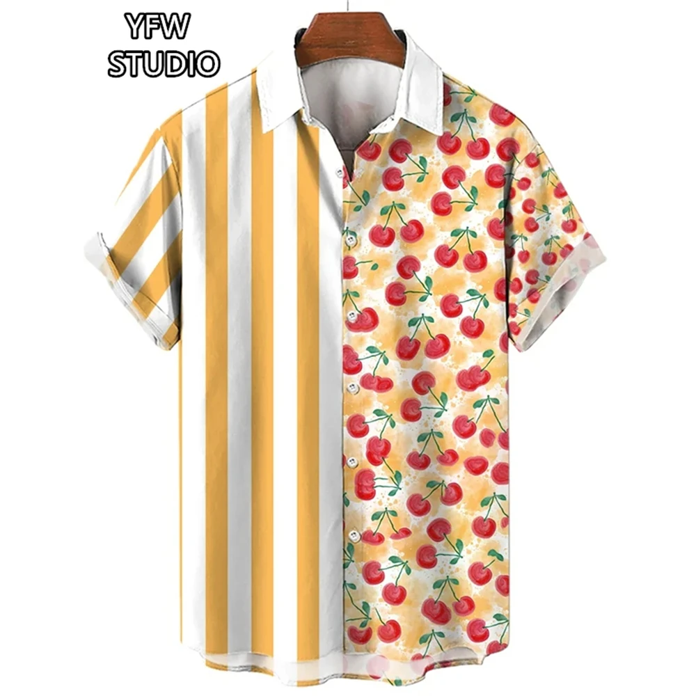 Wen' Shirt Fruit Cherries 3D Graphic Printed Shirts for Men Clothes Fashion Hawaiian Lapel Blouse Casual Streetwear Top
Wen' Shirt Fruit Cherries 3D Graphic Printed Shirts for Men Clothes Fashion Hawaiian Lapel Blouse Casual Streetwear Top