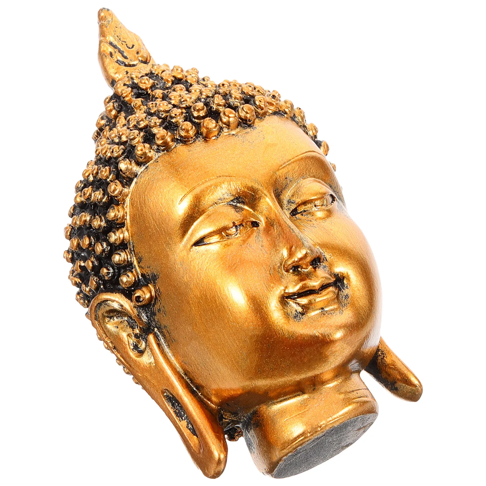 Buddha Head Statue Resin Material Golden Color Small Size Desk Shelf Home Office Decoration Ideas Buddha decor
Buddha Head Statue Resin Material Golden Color Small Size Desk Shelf Home Office Decoration Ideas Buddha decor