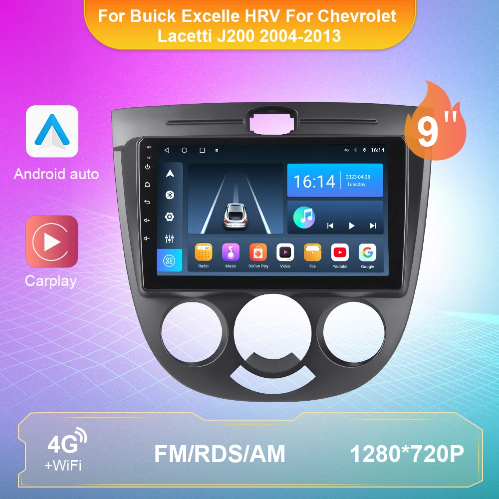 Автомагнитола на Android 10 с GPS-навигацией для Buick Excelle HRV для Chevrolet Lacetti J200 2004-2013 стерео Мультимедийный Плеер
Автомагнитола на Android 10 с GPS-навигацией для Buick Excelle HRV для Chevrolet Lacetti J200 2004-2013 стерео Мультимедийный Плеер