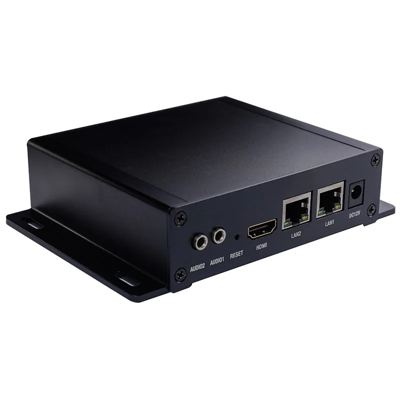 Mini Live Streaming Video H264 H265 RTSP RTMP UDP SRT 4K Transcoder
Mini Live Streaming Video H264 H265 RTSP RTMP UDP SRT 4K Transcoder