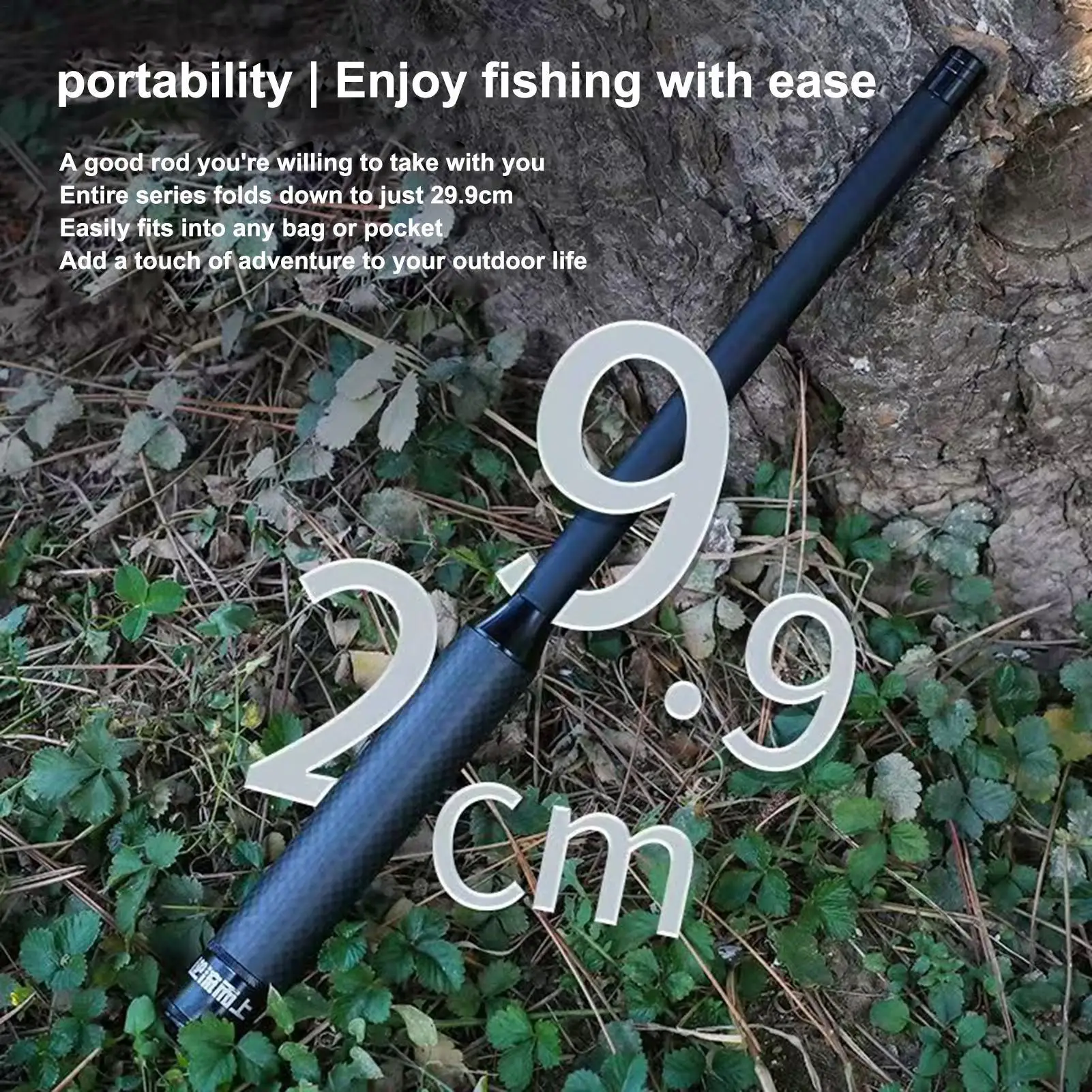 Карманная удочка 51-дюймовая уличная удочка для кемпинга, телескопическая портативная рыболовная снасть для начинающих рыболовников, Stream Lake River
Карманная удочка 51-дюймовая уличная удочка для кемпинга, телескопическая портативная рыболовная снасть для начинающих рыболовников, Stream Lake River